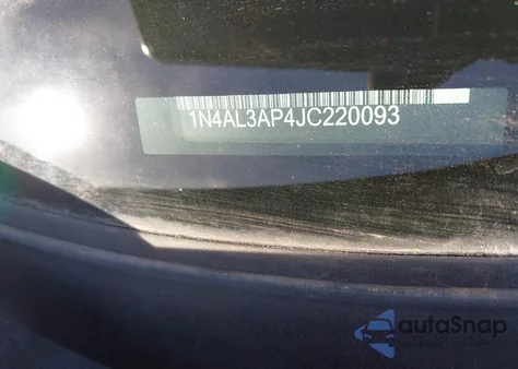 2018 Nissan Altima 2.5 S из США, поврежденный, VIN 1N4AL3AP4JC220093